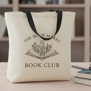Persönliches Geschenk für Mitglieder eines Buchclu Tragetasche