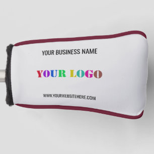 Persönliches Golf-Headcover mit Logo und Text Golf Headcover