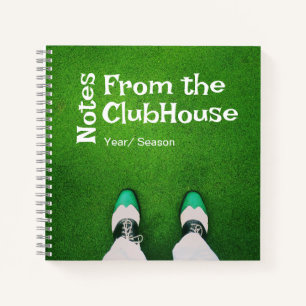 Persönliches Golf Memory-Journal-Notebook Notizbuch