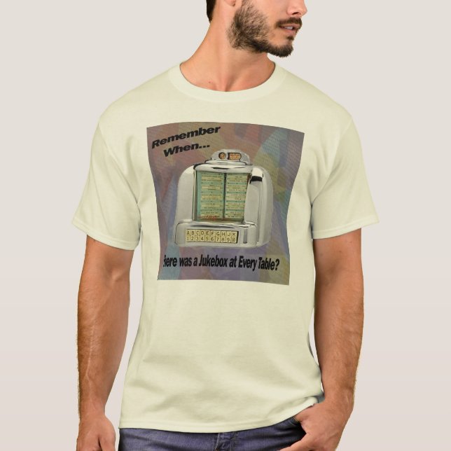 Persönliches Jukebox-Shirt T-Shirt (Vorderseite)