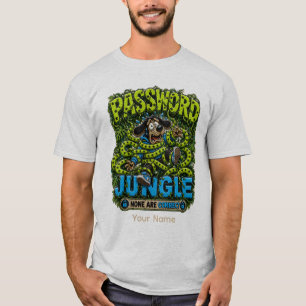 Persönliches lustiges IT-Büro Password Jungle T-Shirt