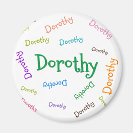 PERSÖNLICHES MAGNET , KINDERNAME, FÜR KINDER