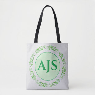 Persönliches Monogramm-Design. Tasche
