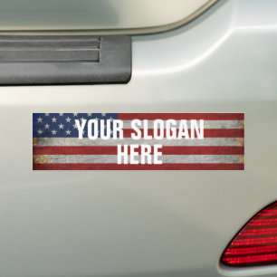 PERSÖNLICHES MOTTOS LANDESSPRUCH INDIVIDUELLE FLAG AUTOAUFKLEBER
