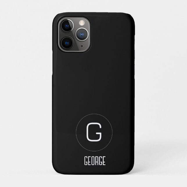 Persönliches Namenslogo Case-Mate iPhone Hülle (Rückseite)