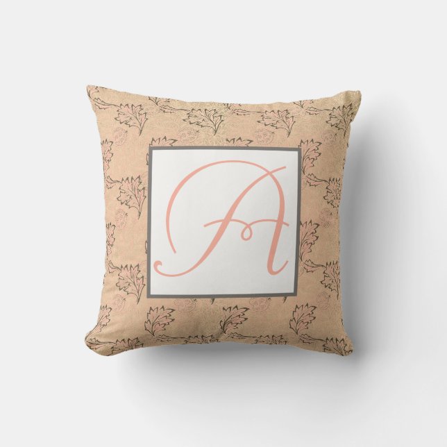 PERSÖNLICHES PINKPILLOW MIT JAPANISCHER BIRD KISSEN (Vorderseite)