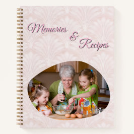 Persönliches Rezeptbuch 'Erinnerungen & Rezepte' Notizbuch