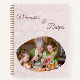 Persönliches Rezeptbuch 'Erinnerungen & Rezepte' Notizbuch