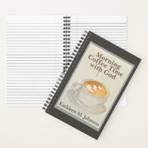 Persönliches Tagebuch: Morgenkaffeezeit mit Gott Notizbuch