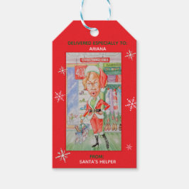 PERSÖNLICHES WEIHNACHTSGESCHENK-ETIKETT GESCHENKANHÄNGER