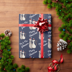 Persönliches Weihnachtsgeschenk für Paare Geschenkpapier