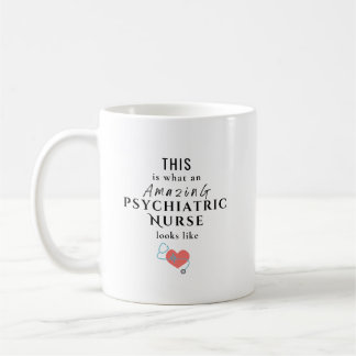 Persönliches Zitat einer psychiatrischen Pflegekra Kaffeetasse