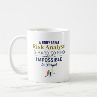 Persönliches Zitat eines Risk Analyst Doctors Kaffeetasse
