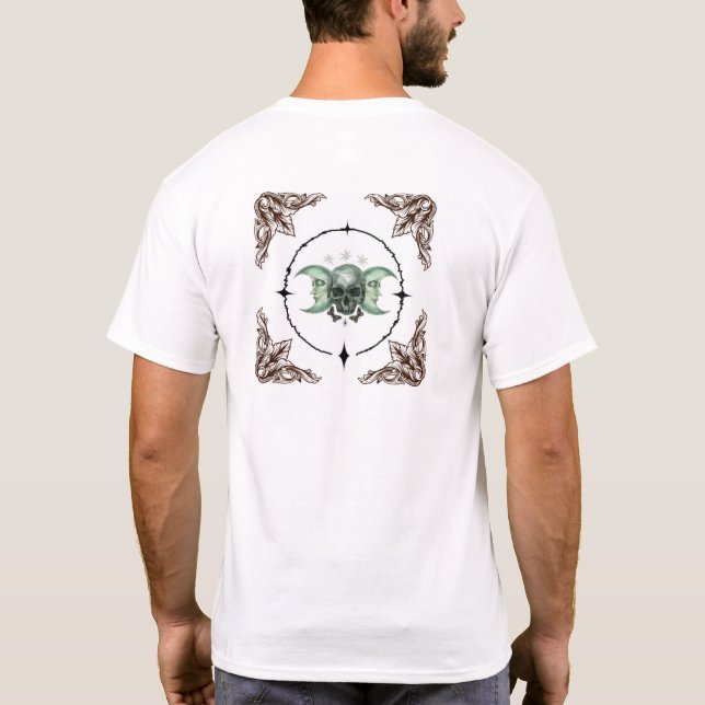 Persönlichkeiten des Interesses La Luna Della Mort T-Shirt (Rückseite)