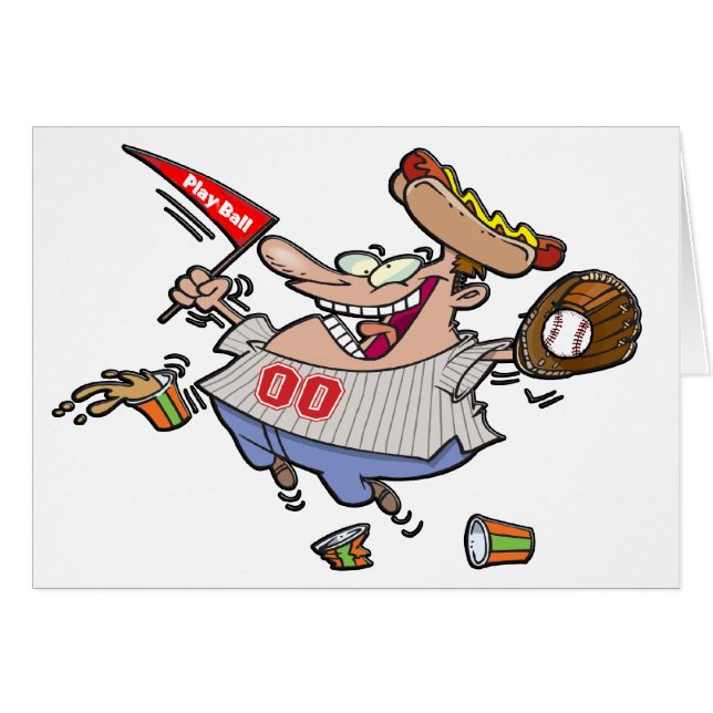 Personnage de dessin animé de boule de jeu (Devant horizontal)