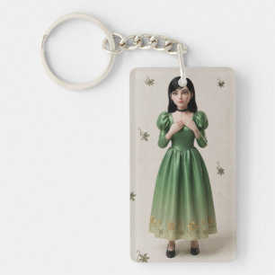 Personnage de princesse émeraude 3D