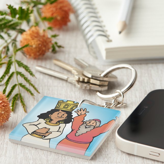 Personnages bibliques de la reine et du prophète f (Créateur téléchargé)