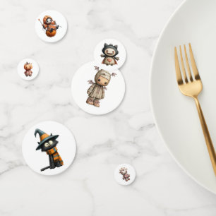 Personnages d'Halloween doux Confetti - Sweet & Ha