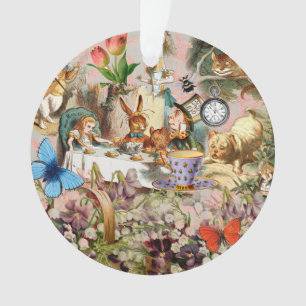 Personnages du thé dansant d'Alice au pays des mer