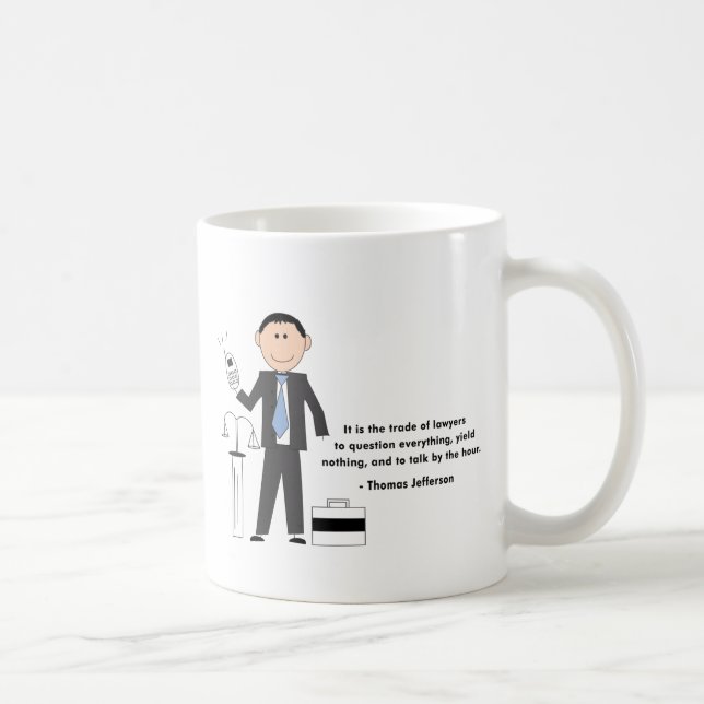 Personnages en allumettes de tasses (Droite)