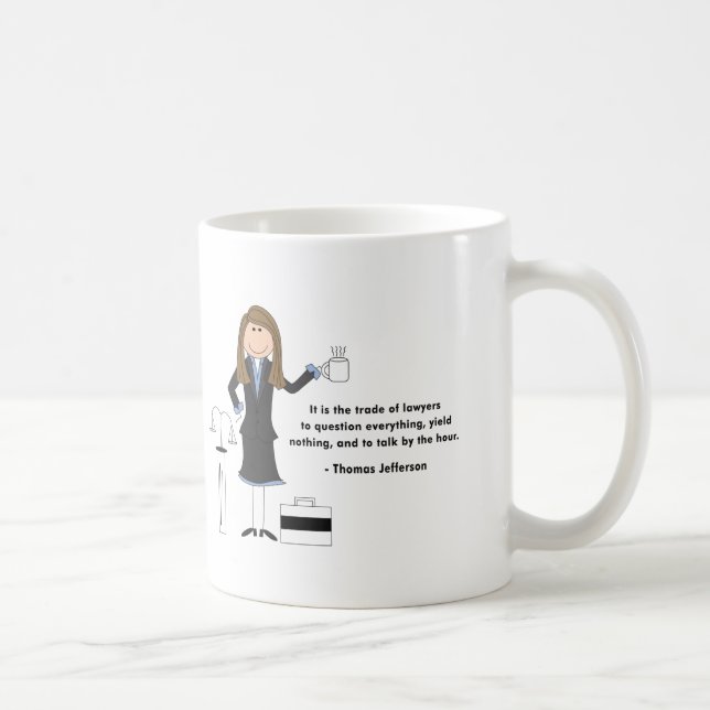 Personnages en allumettes de tasses (Droite)