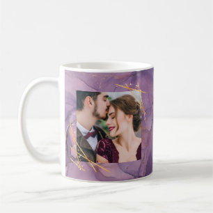 Personnalisable 2 Photos Café Mug