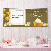 Personnalisable Bannière d'anniversaire heureuse 5