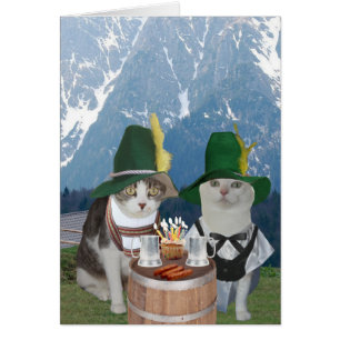 Personnalisable Chats Allemands Drôle / Kitties po