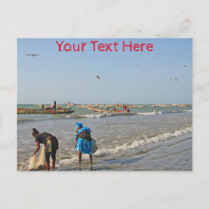 Personnalisable La Carte Postale Gambie