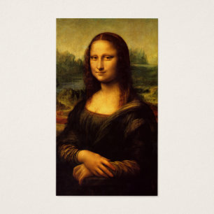 Personnalisable Mona Lisa Cartes de visite