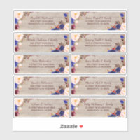 Personnalisable Noms individuels Étiquettes de adr
