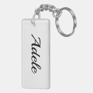 personnalisable prénom Adele noir blanc