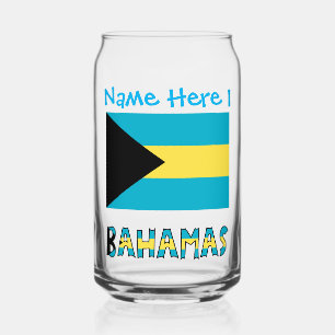 Personnalisation Bleue Bahamas et Drapeau Bahamien