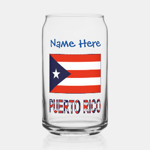 Personnalisation bleue du drapeau de Porto Rico