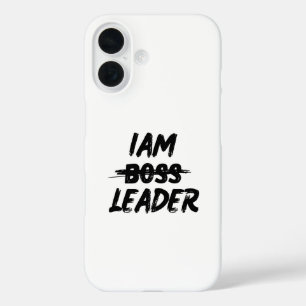 Personnalisation couleur coque "Iam Leader pas bos