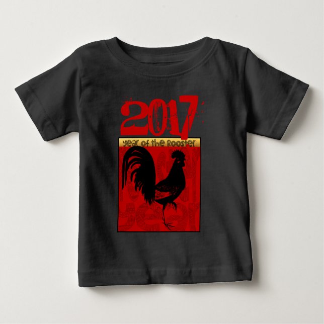 Personnalisé 2017 Nouvel An Chinois du Sweat - shi (Devant)