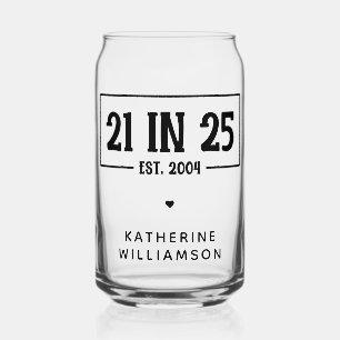 Personnalisé 21e anniversaire 21 IN 25 Est 2004