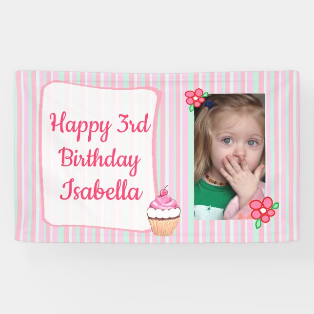 Personnalisé (Ajouter la bannière d'anniversaire p (Horizontal)