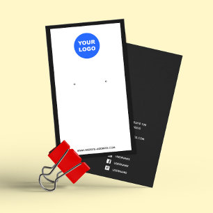 Personnalisé Ajouter Logo Écran de bijoux à oreill