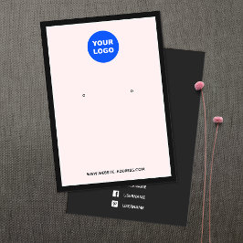 Personnalisé Ajouter Logo Écran de bijoux d'oreill