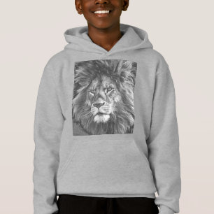 Personnalisé Animal Lion Visage Avant Imprimer Enf