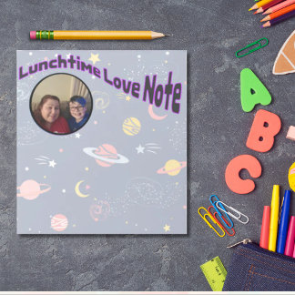 Personnalisé avec le bloc-notes de la boîte à lunc