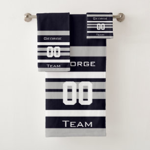 Personnalisé avec nom,#, équipe, fan de sports Équ
