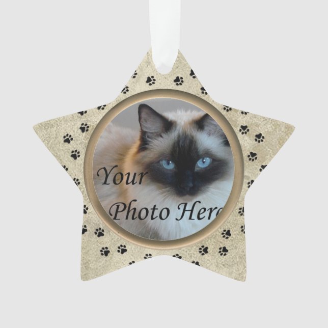 Personnalisé avec Photo et Verse Pet Memorial (devant)