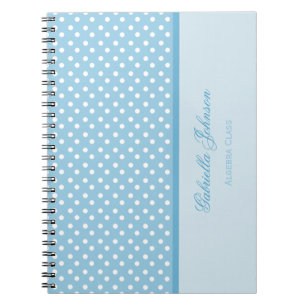 Personnalisé : Carnet de point de polka