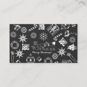 Personnalisé Carte de visite, Nom Site Web, Noir B