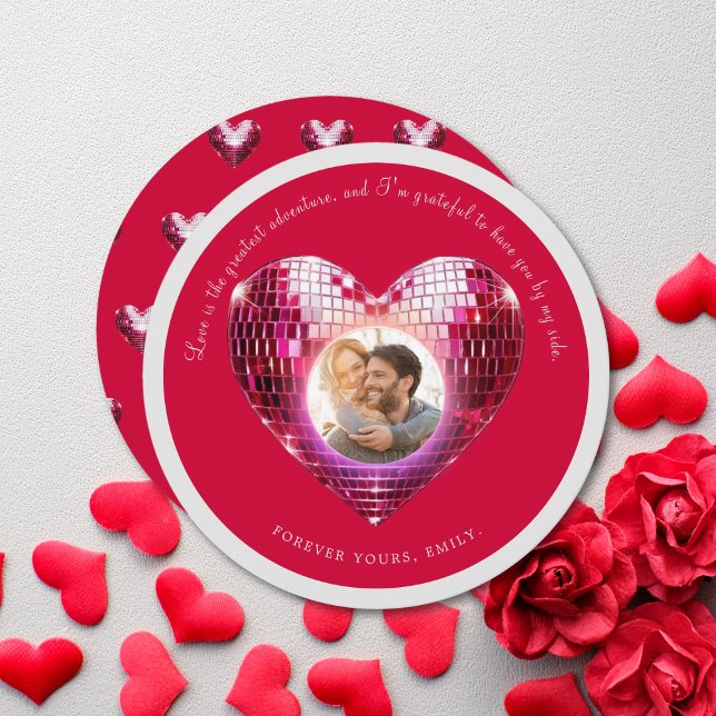 Personnalisé Cerise Codée Valentine's Day Carte ph (Custom Cherry Coded Valentine's Day Photo Card)