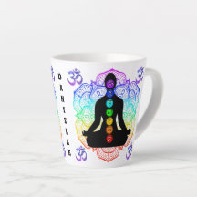 Personnalisé Chakra Ohm Yogi Zen Mug