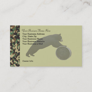 Personnalisé chassant le carte de visite de Camo