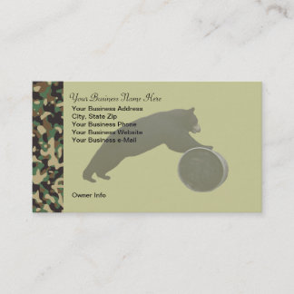 Personnalisé chassant le carte de visite de Camo